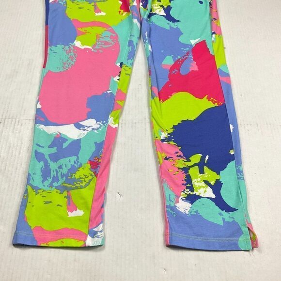 Anaclare Pull On Pants Colorful Slim Leg Stretchy Casual Elastic Waist Medium - Picture 2 of 12